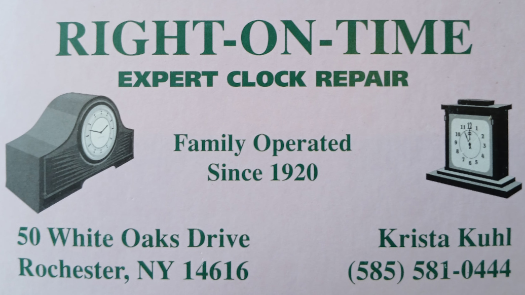 Right on Time Clock Repair